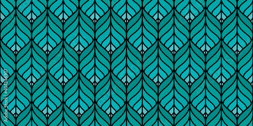 アール・デコのパターン
Art Deco Seamless Pattern. Vector.  