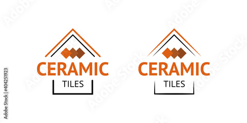 Modern ceramic tiles logo