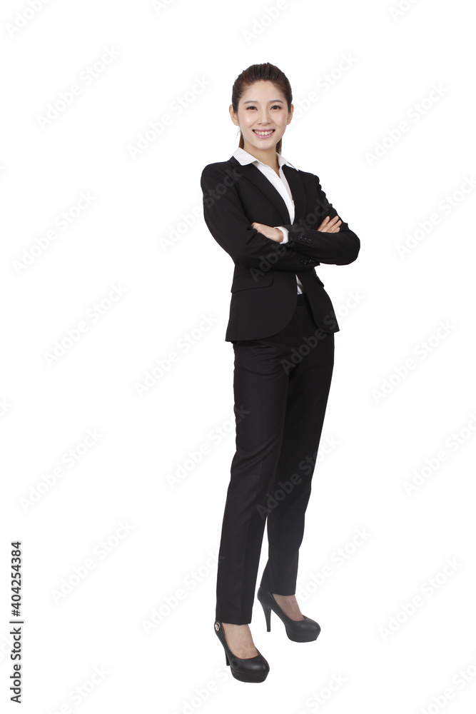 Portrait of a happy young business woman Portrait of a happy young business woman