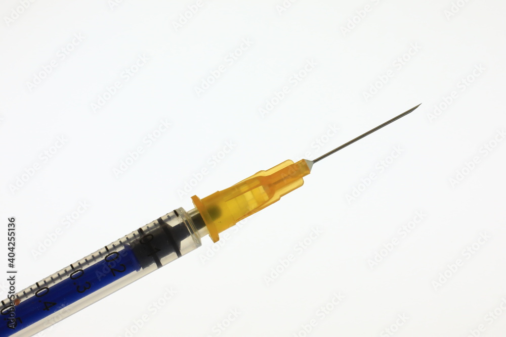 Fototapeta premium Vaccine for Flu Risk