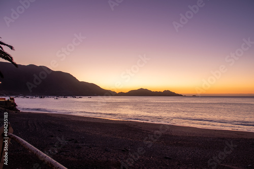 Sonnenuntergang am Strand