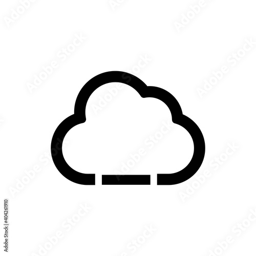 Cloud storage icon