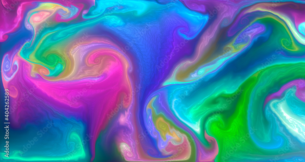 Fototapeta premium abstract colorful background with water