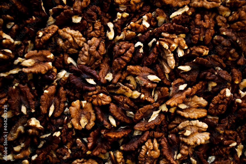 Background from walnuts without peel. Full frame. Top view.
Dry organic Walnuts top view background or texture. Background from walnuts without peel. Full frame. Top view.
Dry organic Walnuts top view background or texture.