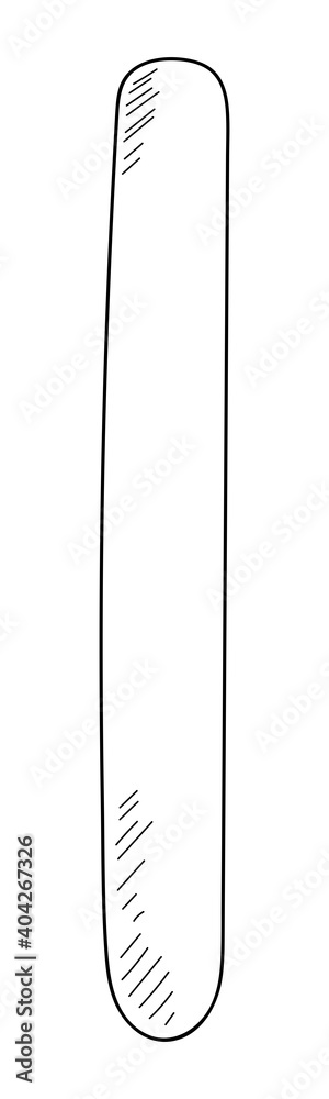 ISOLATED ON A WHITE BACKGROUND MEDICAL SPATULA ISOLATED ON A WHITE BACKGROUND MEDICAL SPATULA
