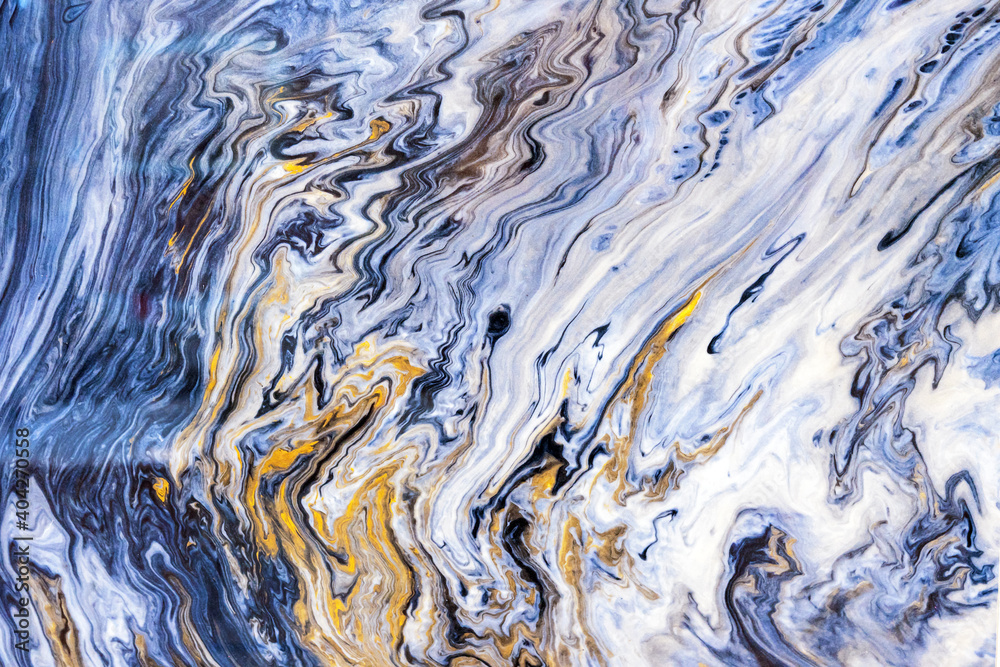 Blue quartz with yellow and white inlays. Natural quartz background and texture. Blue quartz with yellow and white inlays. Natural quartz background and texture.