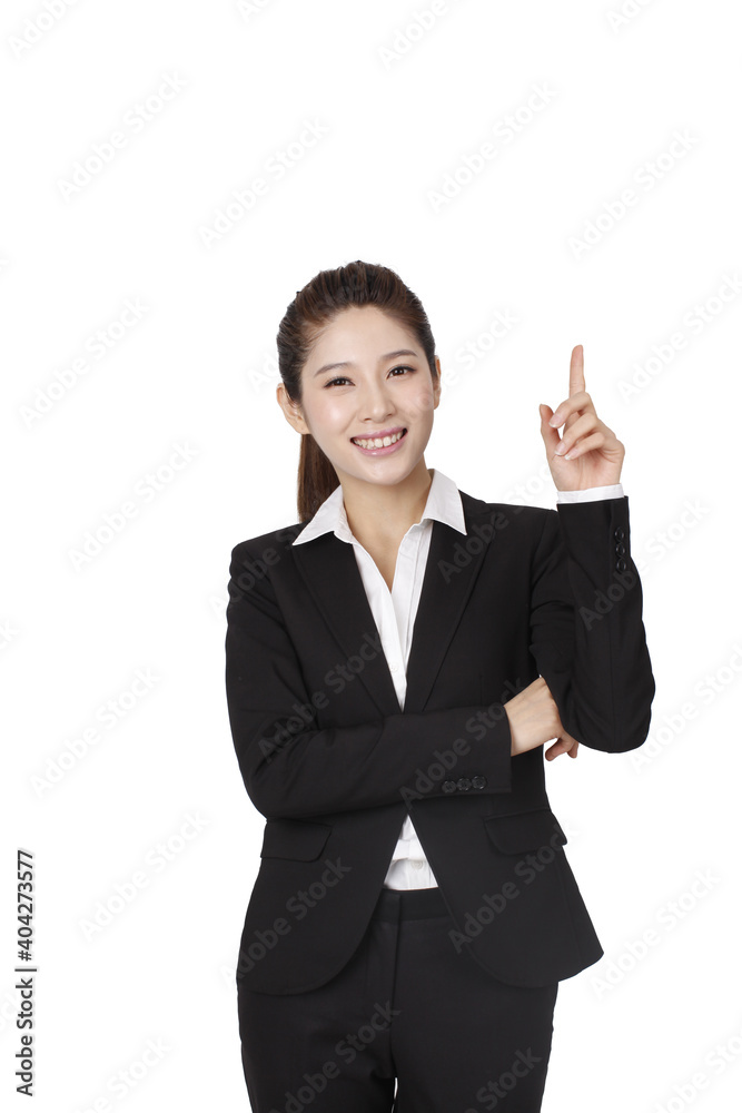 Portrait of a happy young business woman Portrait of a happy young business woman