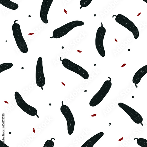 Vegetables & Fruits Pattern