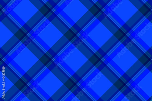 Blue Plaid Digital Paper