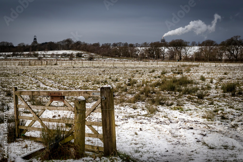 the A frame at Auchinleck in winter © SearchingForSatori
