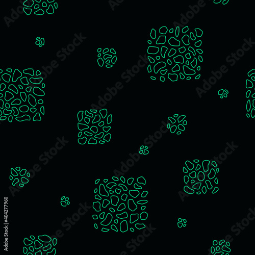 Outline Eco Shapes Pattern