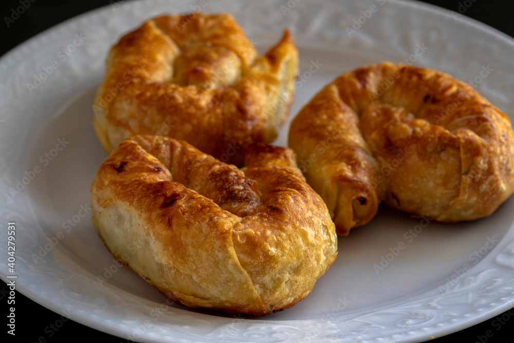 Turkish style pie with minced meat Turkish style pie with minced meat