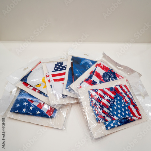 printing neck gaiter, face cover, bandana photo