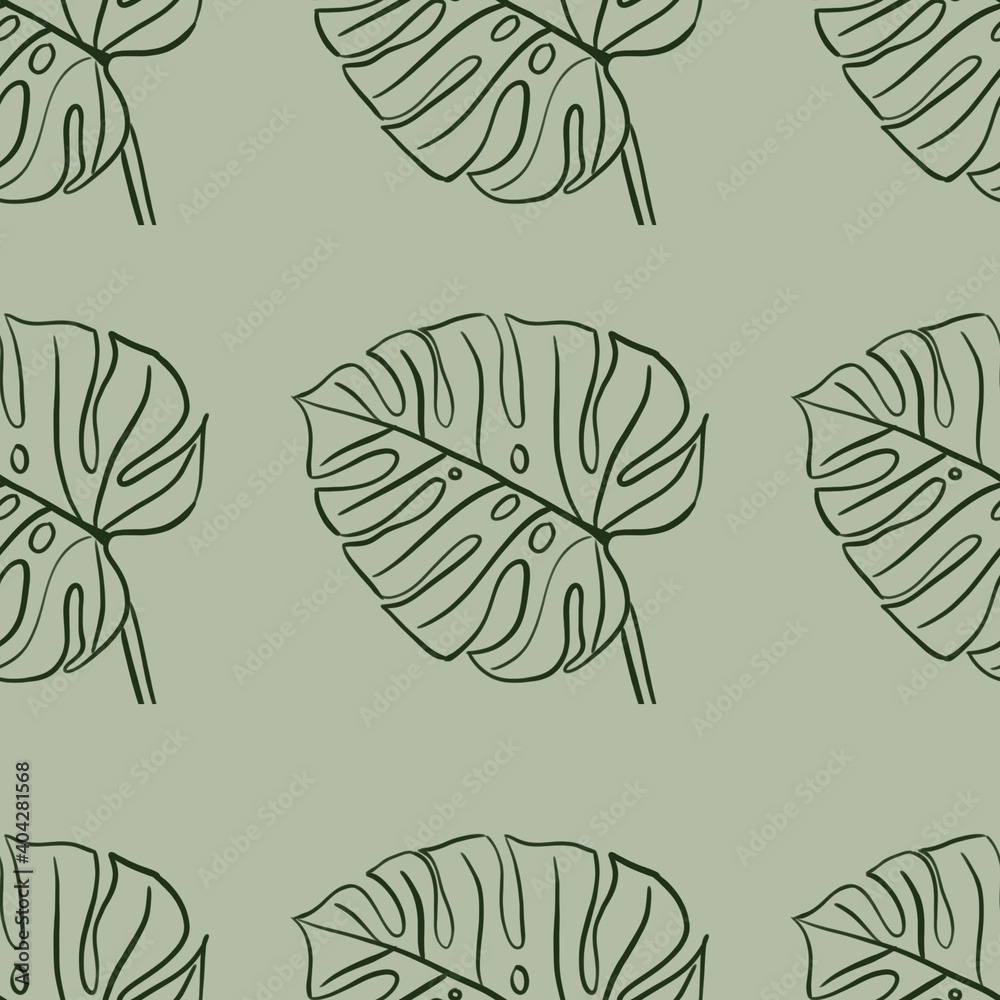 seamless pattern with leaves seamless pattern with leaves