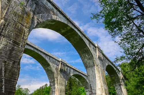 Stanczyki, railway viaducts, Podlaskie Voivodeship