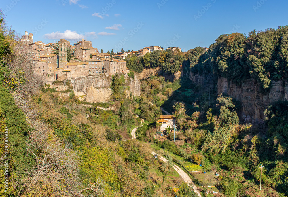 
Ronciglione, Italy - one of the pearls of Viterbo province, Ronciglione is one of the most enchanting villages of central Italy. Here in particular a glimpse of the old town 