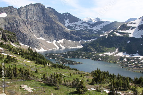 mountain valley lake