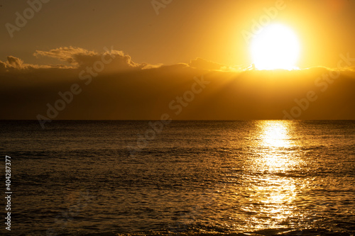 Beach sunset