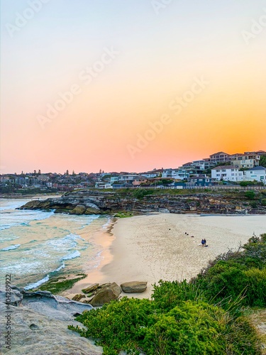 Photography beach at sunset