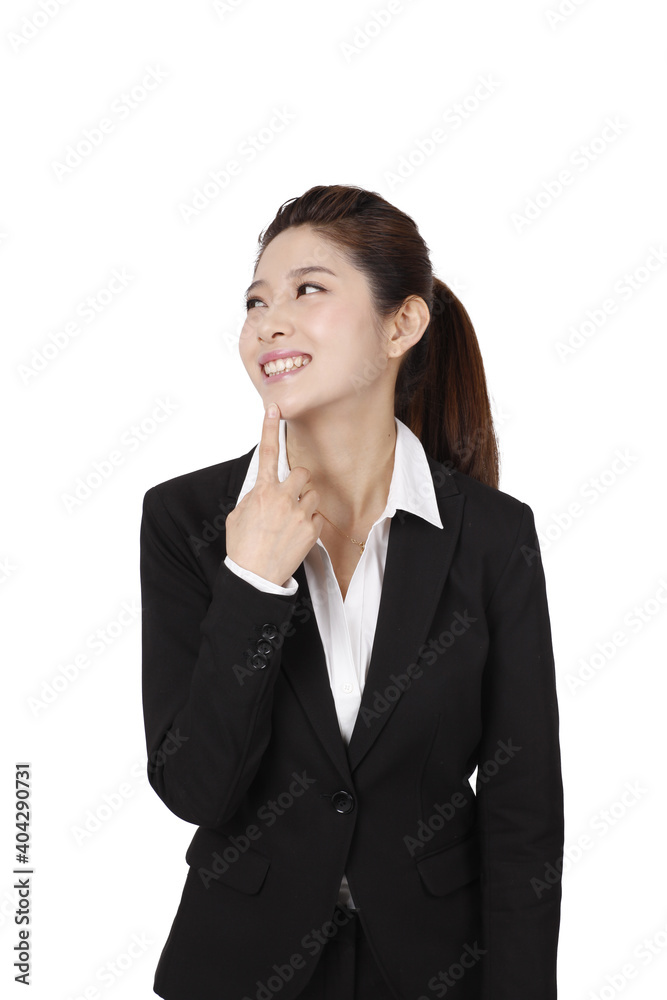 Portrait of a happy young business woman Portrait of a happy young business woman