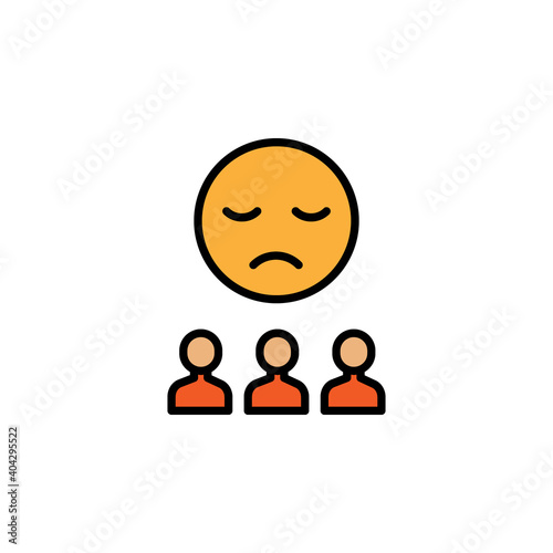 depress migration outline icon. element of migration illustration icon. signs, symbols can be used for web, logo, mobile app, UI, UX