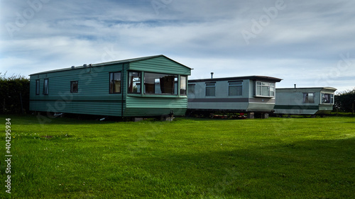 accommodation and living on the farm, mobile homes, camping