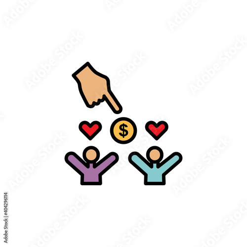 search migration hand outline icon. element of migration illustration icon. signs, symbols can be used for web, logo, mobile app, UI, UX