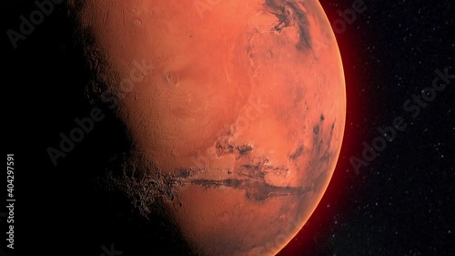 Mars in space