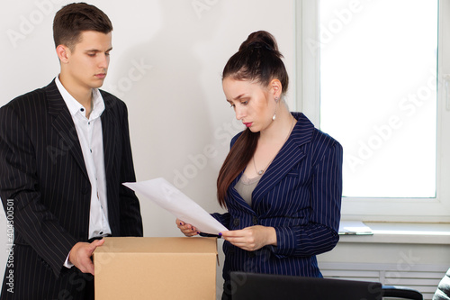 Woman received a dismissal ...