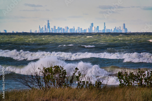 Chicago From Lake Michigan