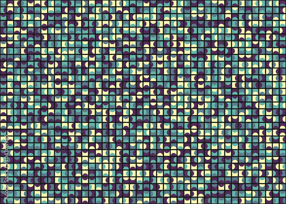 Abstract Geometric Pattern generative computational art illustration Abstract Geometric Pattern generative computational art illustration