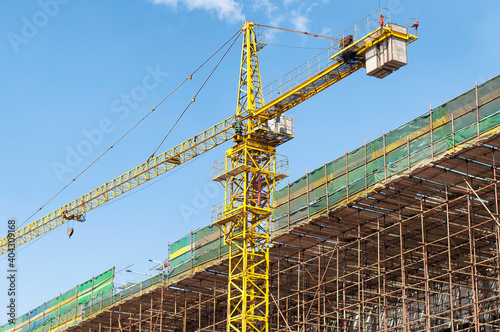 large construction crane china photo