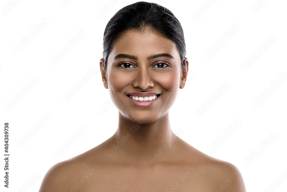Young Indian woman with a beautiful smile Young Indian woman with a beautiful smile