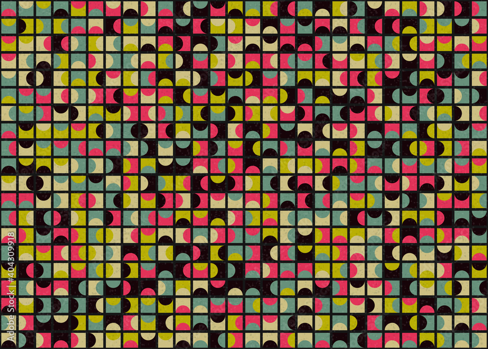 Abstract Geometric Pattern generative computational art illustration Abstract Geometric Pattern generative computational art illustration
