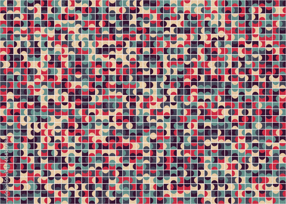 Abstract Geometric Pattern generative computational art illustration Abstract Geometric Pattern generative computational art illustration