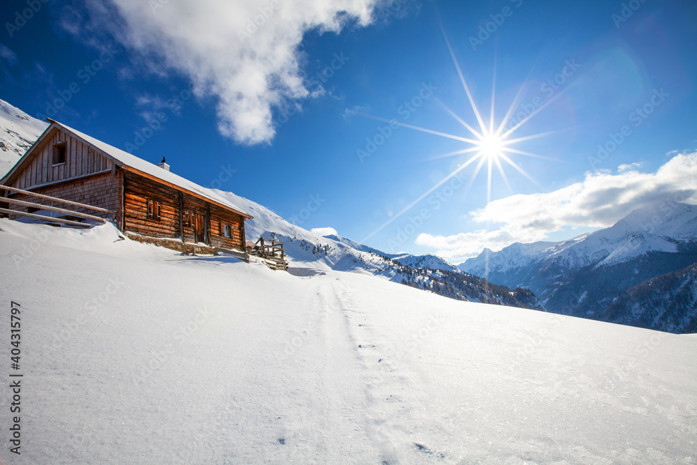 Winterzauber in Obertauern im Salzburger Land Winterzauber in Obertauern im Salzburger Land