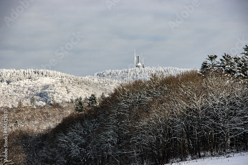 Großer Feldberg - In weißer schneereicher Umgebung  photo