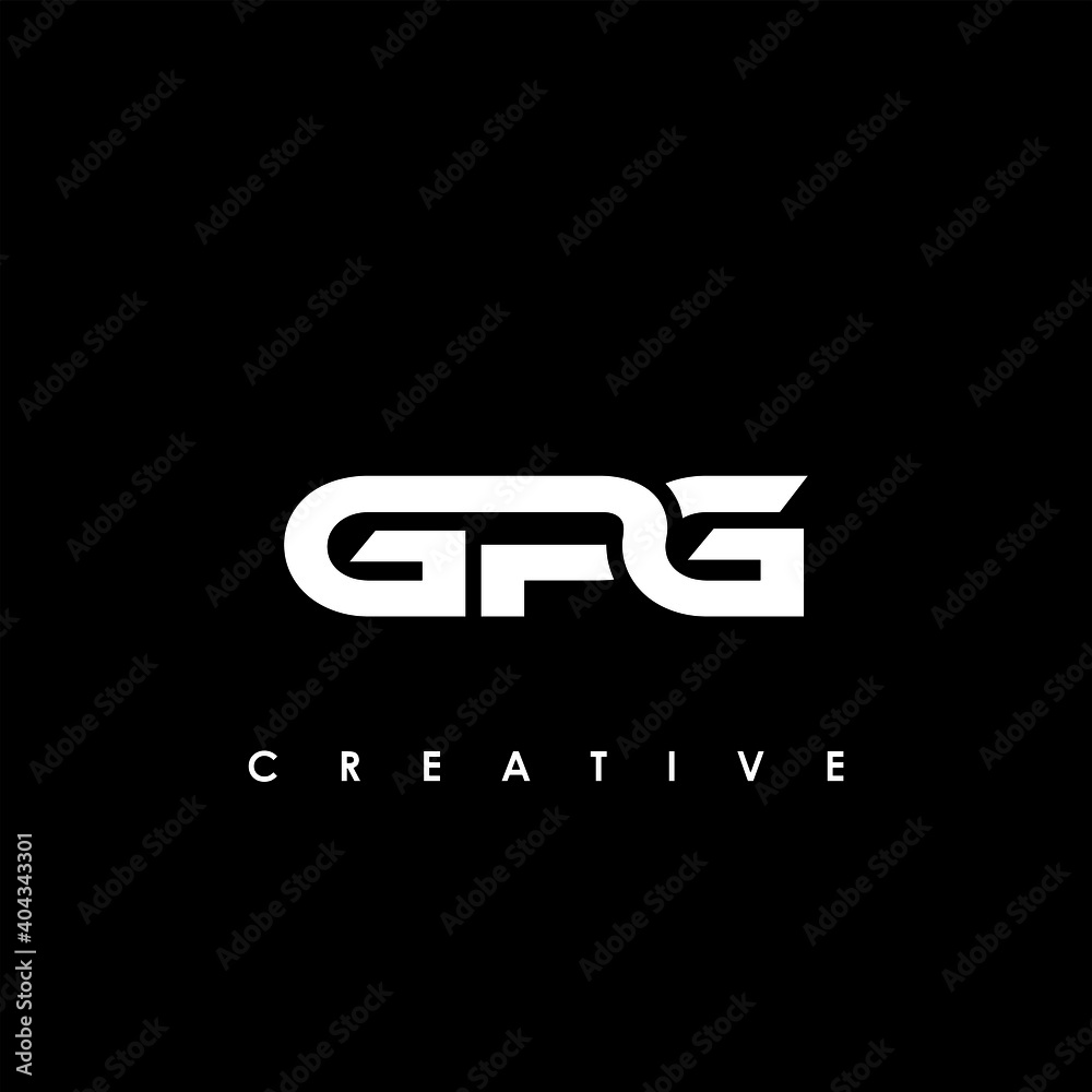 GPG Letter Initial Logo Design Template Vector Illustration GPG Letter Initial Logo Design Template Vector Illustration