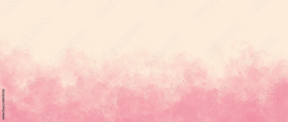 abstract beige pink delicate elegant simple background with watercolor effect, watercolor stains, and ombre effect