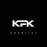 KPK Letter Initial Logo Design Template Vector Illustration