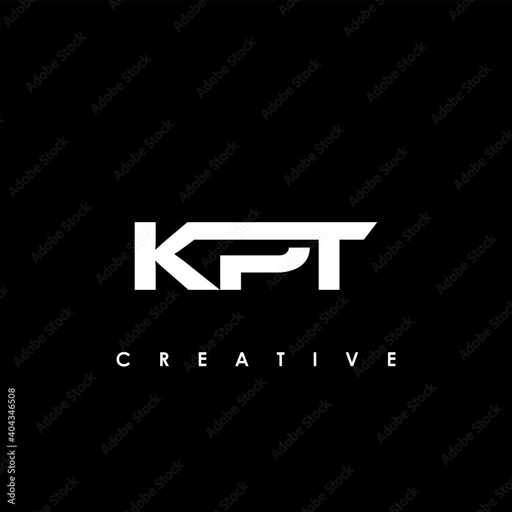 KPT Letter Initial Logo Design Template Vector Illustration KPT Letter Initial Logo Design Template Vector Illustration