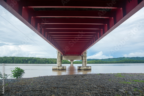 under the brigdge, puente de la amistad de taiwan, nicoya photo