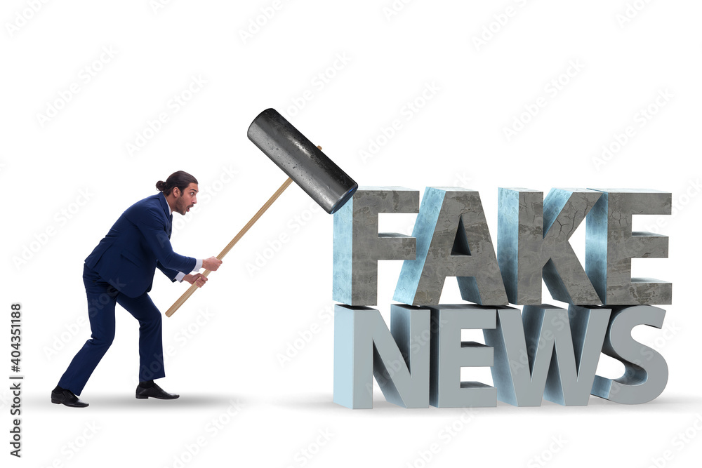 Fake news concept in information manipulation concept Fake news concept in information manipulation concept