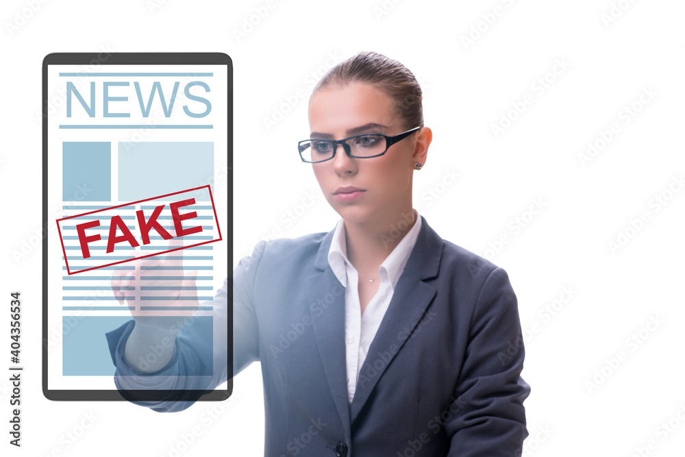 Fake news concept in information manipulation concept Fake news concept in information manipulation concept