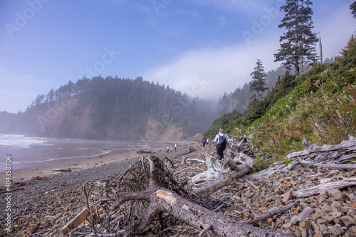 Indian point coast in Oregon state