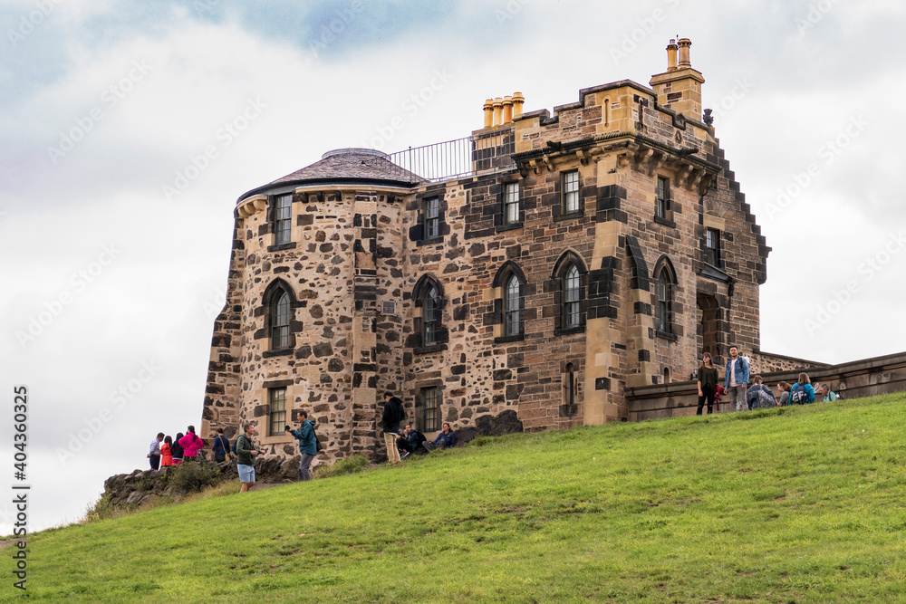 Historisches Observatorium Haus, sternwarte auf dem Calton Hill in Edinburgh