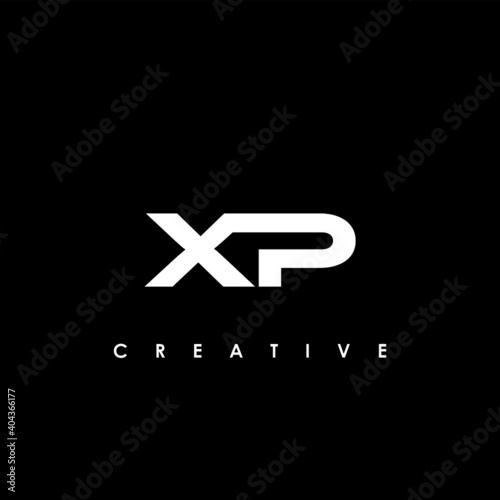 XP Letter Initial Logo Design Template Vector Illustration