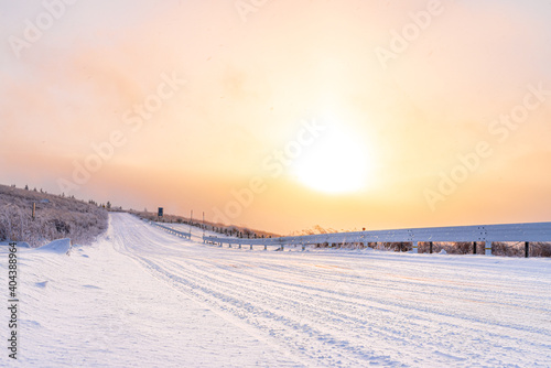 【長野県】ビーナスラインの冬景色 © travel