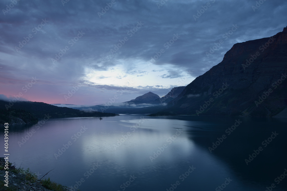 Dawn Glacier National Park