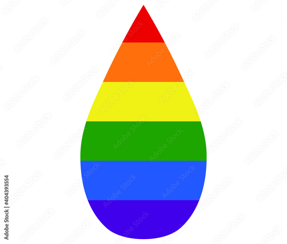 drop LGBT flag. gay, lesbian, bisexual and transgender icon vector drop LGBT flag. gay, lesbian, bisexual and transgender icon vector